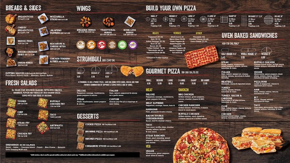 Fox's Pizza Den Build Your Own Pizza